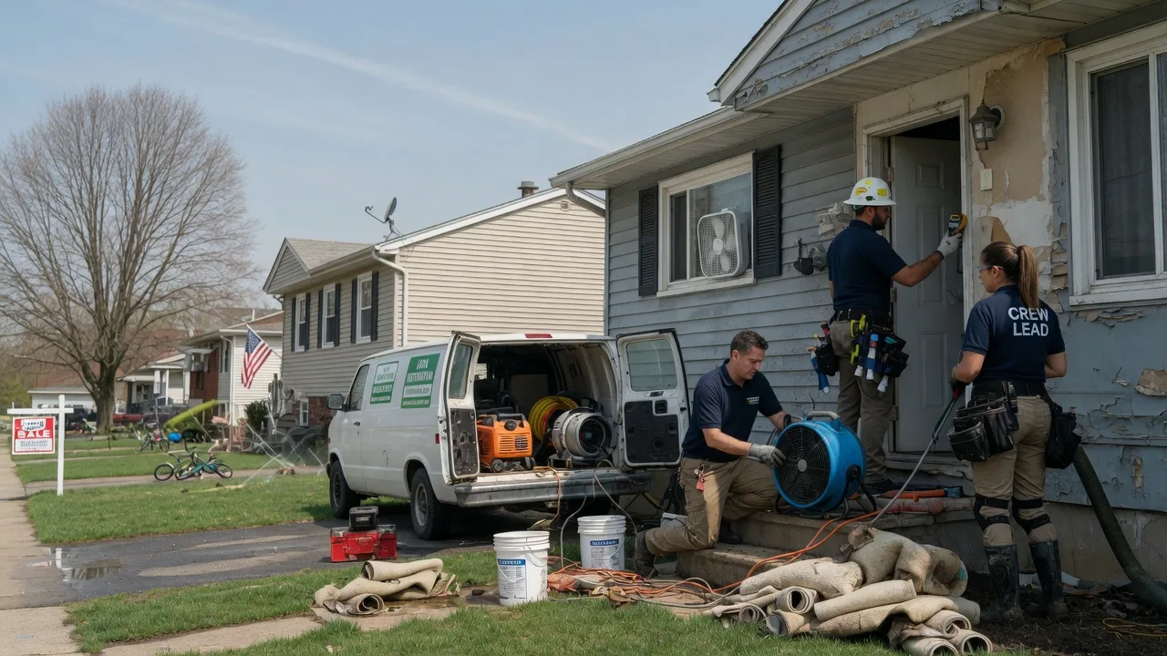 Flood Cleanup in North Andover, MA near me